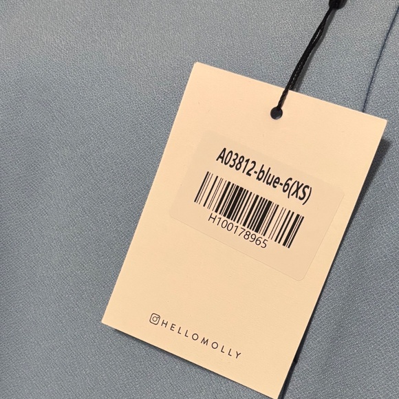 Hello Molly blue midi dress - Picture 3 of 3